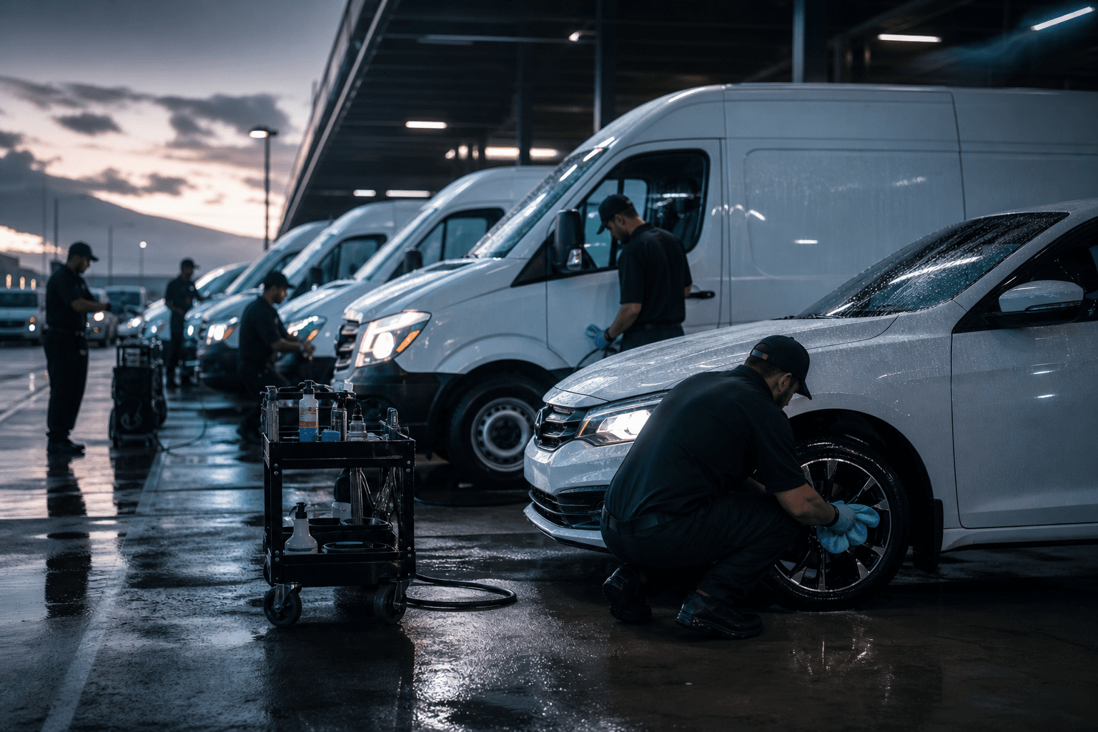 Fleet Services — mobile detailing service